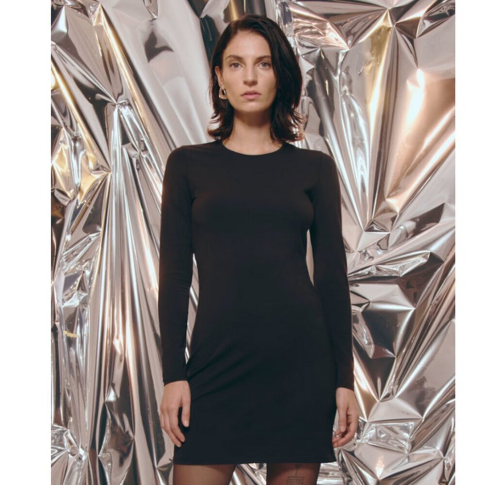 Everlane The Ribbed Mini Dress